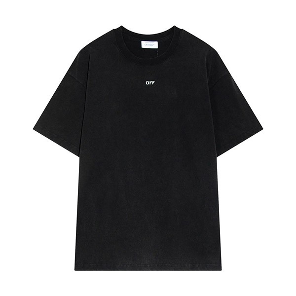 オフホワイト★2024SS★バックプリントTシャツ 偽物 OMAA120C